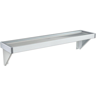 Franke planchet RVS 60x14cm met bevestiging