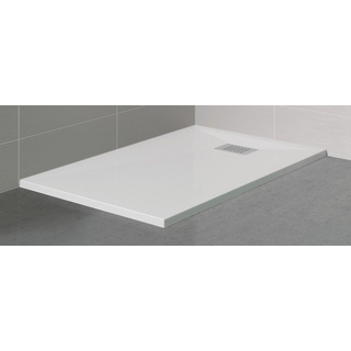 Kinedo Kinesurf douchebak 170x70x11cm afvoer korte zijde antislip wit