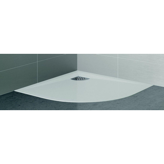 Kinedo Kinesurf douchebak 100x100x9cm antislip wit