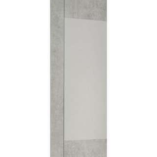 Novellini Giada draaideel rechts voor inloopdouche 37x195cm chroom-satijnband