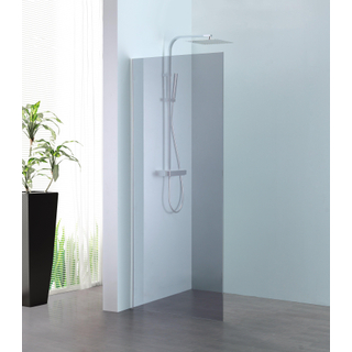 Royal plaza Parri walk-in 140x200cm grijs clean chroom