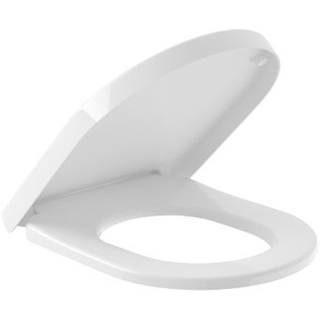 Villeroy & Boch Avento closetzitting met deksel met softclose en quick release ceramic+ stone white