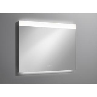 Royal Plaza Led line spiegel 100x80cm LED boven ambi onder m/verwarm