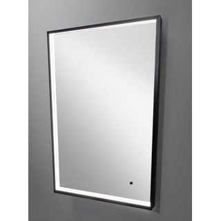 Royal Plaza Bjorn Spiegel 70 x 45 cm met Led verlichting mat zwart