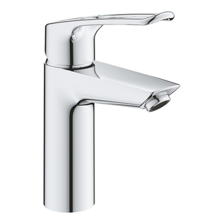 GROHE Eurosmart waterbesparende opbouw wastafelmengkraan M-size met metalen open hendel chroom