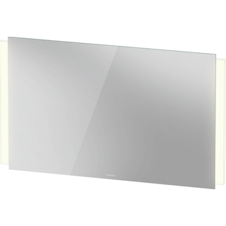 Duravit Ketho 2 spiegel met led verlichting verticaal 120x70cm met sensorschakelaar rechtsonder wit mat