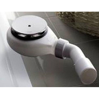 Viega Tempoplex douchebakafvoer 60mm hoog compleet 115x40/50 voor douchebak met gat 90mm chroom OUTLETSTORE