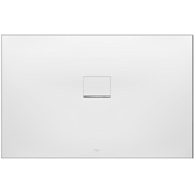 Villeroy & Boch Squaro infinity douchebak 120x90x4cm antraciet