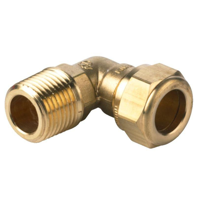 VSH Super Knel Messing knel knie x buitendraad 1/2 x15mm