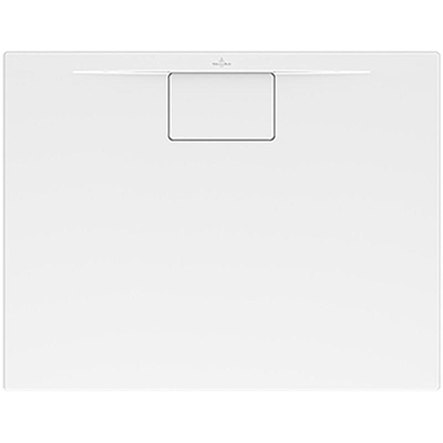 Villeroy en boch Architectura douchebak 100x80x1.5cm metalrim bruin