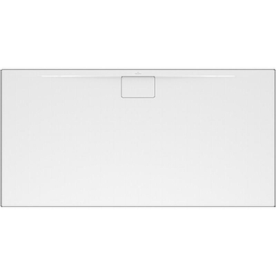 Villeroy & Boch Architectura douchebak 180x90x4.8cm metalrim grijs