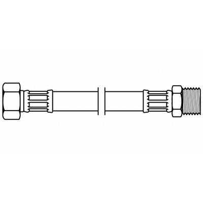 Neoperl Techline flexibele slang dn8 3/8bix3/8bu. 100cm