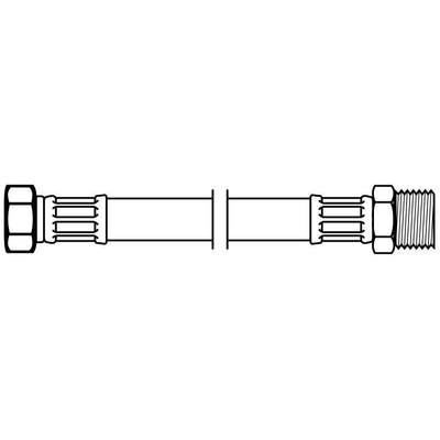 Neoperl Neoflex crg flexibele slang dn8 3/8bix3/8bi.20cm