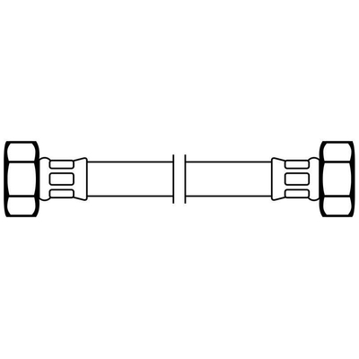 Neoperl Neoflex crg flexibele slang dn8 3/8bix3/8bu.20cm