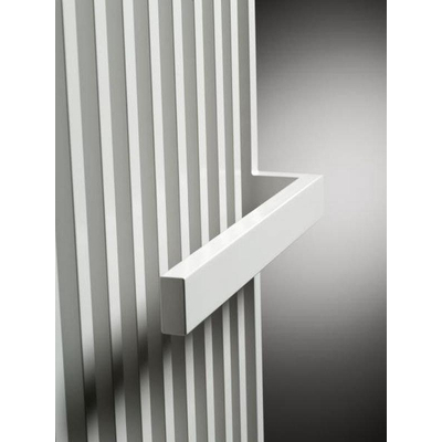 Vasco Arche plus designradiator met handdoekbeugel rechts 1800x470mm 1050W aansluiting 1188 warmgrijs (N506)