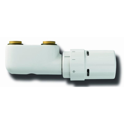 Vasco Design ventielthermostaat haaks wit OUTLETSTORE