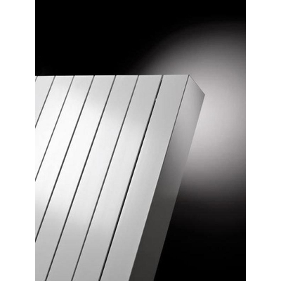 Vasco Zaros V100 designradiator aluminium verticaal 1600x375mm 1352W aansluiting 0066 wit structuur