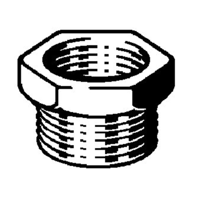 Viega Verloopring 1" Bu.X3/4" Bi. Brons