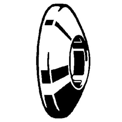 Viega Project Roset 1 1/4" X 14Hoog X65 Mm. Chroom