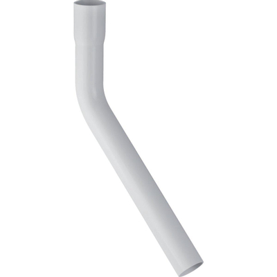 Geberit spoelbocht met lijmmof voor verlenging buis of bocht 30x10cm 44mm 45wit