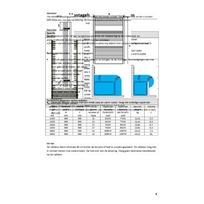 Royal plaza Sorbus s radiator 60x140 n27 734w grijs metallic TWEEDEKANS