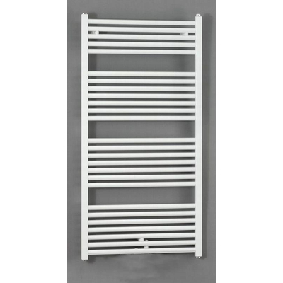 Zehnder Zeno handdoekradiator 168.8x45cm 731watt Staal Wit glans