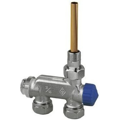 Heimeier e z ventiel 1 pijips recht 1/2