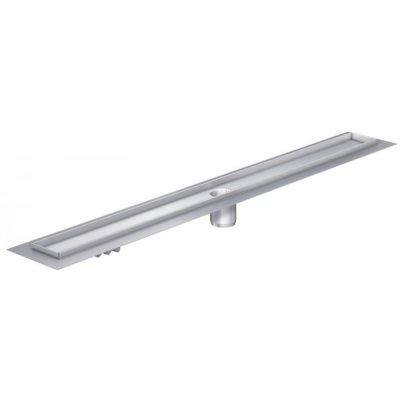 Aco Showerdrain c douchegoot 68,5x7cm 1,8cm hoog met vloerflens rvs