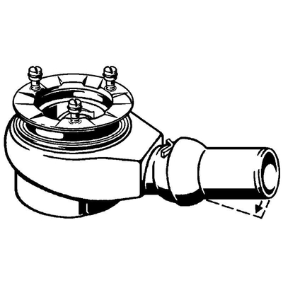 Viega Tempoplex Basisgarnituur 90 Mm. Wit