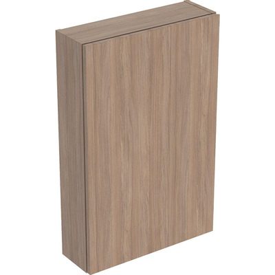 Geberit iCon bovenkast 45x70x15cm 1 deur met softclose Spaanplaat Eiken