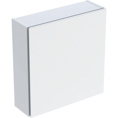 Geberit iCon bovenkast 45x46.7x15cm 1 deur zonder softclose Spaanplaat Wit Mat