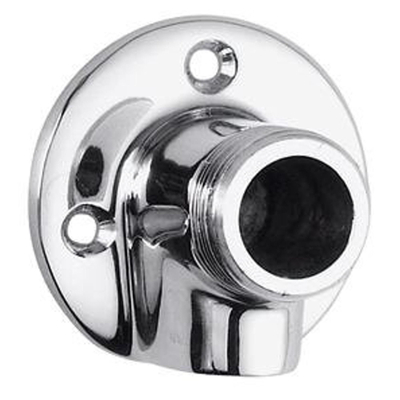 F GROHE muurplaatkoppeling per paar 3/4"x15mm chroom