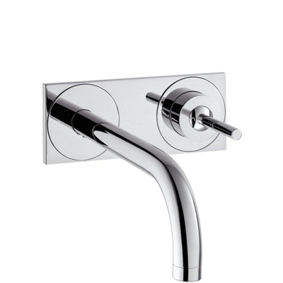 Hansgrohe AXOR Uno-2 afbouwdeel inbouw wandkraan m. plaat 17.5cm chroom