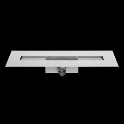 Easydrain Compact taf verlaagd douchegoot rooster 90cm zero voor tegeldikte 3 13 mm rvs OUTLET