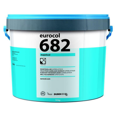 Eurocol Majolicol pasta tegellijm emmer a 14 kg.