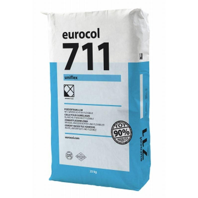 Eurocol Uniflex poeder tegellijm zak a 25 kg. wit