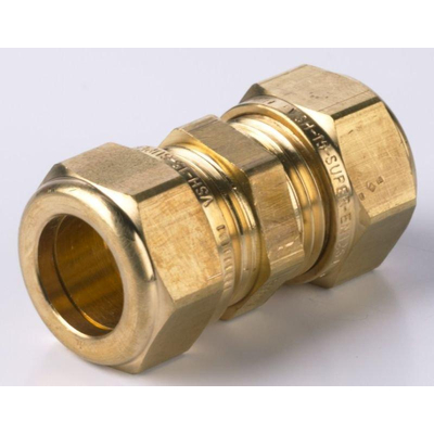 VSH Super Knel Vernikkelde knelkoppeling 12mm Gastec / Kiwa