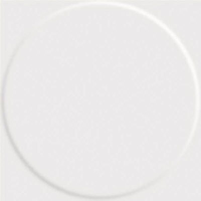 Mosa Kho Liang Decortegel 10x10cm 7.8mm witte scherf Wit