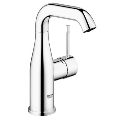 GROHE Essence New Wastafelkraan Opbouw - uitloop 11.4cm - M size - hoge draaibare uitloop - EcoJoy - chroom