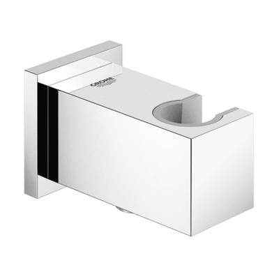 GROHE Euphoria cube wandaansluitbocht met wandhouder chroom OUTLET