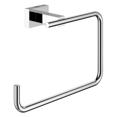 GROHE Essentials Cube Handdoekring - 18.6cm - chroom