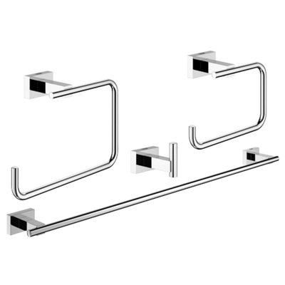 GROHE Essentials Cube accessoireset 4 in 1 chroom