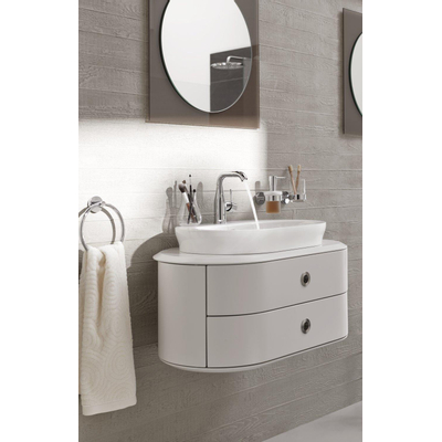 GROHE Essence New Wastafelkraan Opbouw - uitloop 11.4cm - M size - hoge draaibare uitloop - EcoJoy - chroom