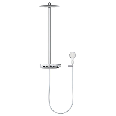 GROHE Rainshower SmartControl Regendoucheset Opbouw- hoofddouche 36cm - 2 functies - handdouche rond - chroom