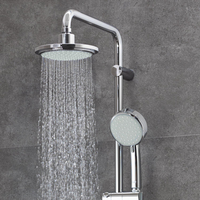 GROHE Tempesta Cosmopolitan Regendoucheset - hoofddouche 10cm - handdouche rond - chroom