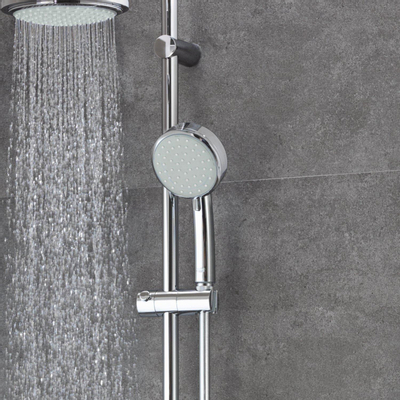 GROHE Tempesta Cosmopolitan Regendoucheset - hoofddouche 10cm - handdouche rond - chroom