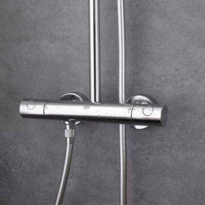 GROHE Tempesta Cosmopolitan Regendoucheset - hoofddouche 16cm - handdouche rond - chroom