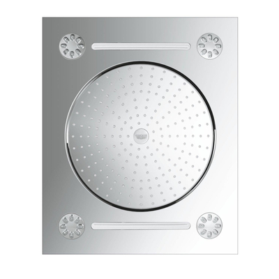 GROHE Rainshower F15 plafonddouche multispray met 3 straalsoorten 381x465mm chroom