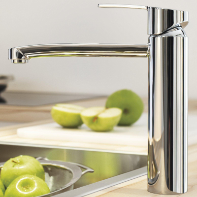 GROHE Eurostyle Cosmopolitan Keukenkraan - hoog - chroom