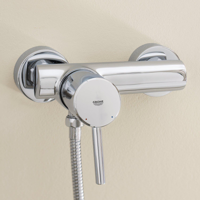 GROHE Concetto douchekraan met koppelingen chroom